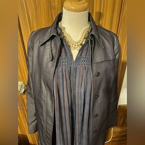 Bundle of Banana Republic Trench coat and Lucky brand dress
